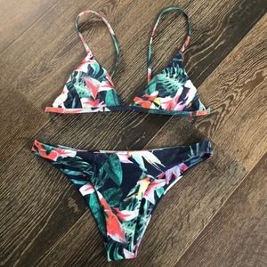 Cupshe Floral Bikini
